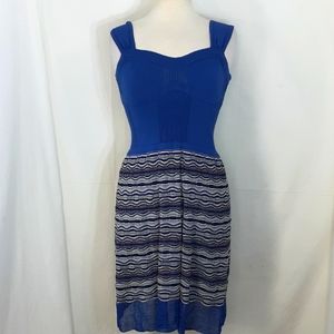 Moschino dress white orange yellow size 42 US size small